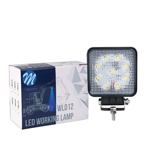 Сијалица LED WLE12 Work Light 27w Flood Epistar M-Tech