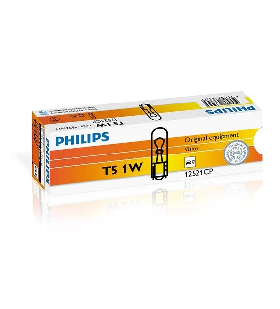 Сијалица PH 12521CP PHILIPS T5 12V 1W W1W W2x4 6d WB CP