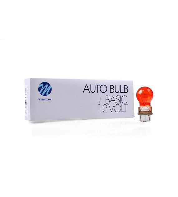 Сијалица Z35 12v 27w PY27w W2 5x16d Amber M-Tech