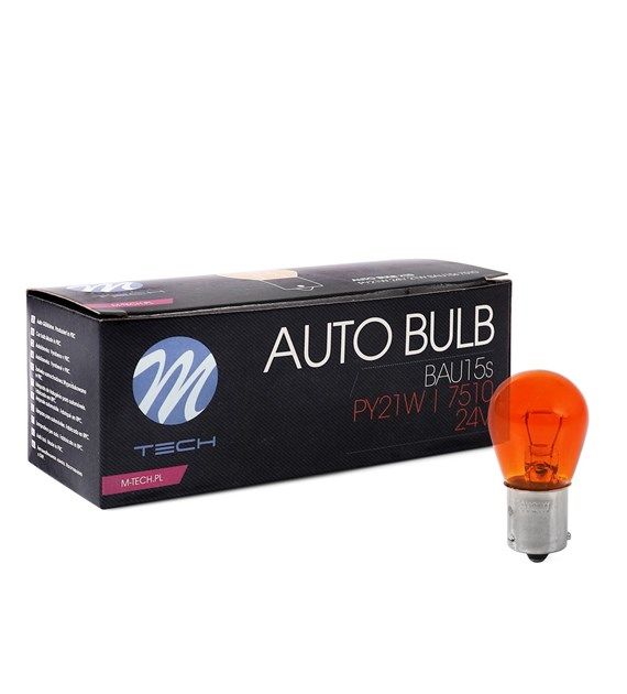 Сијалица Z936 24V 21w BAU15s Amber M-Tech