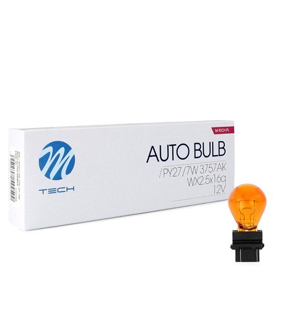 Сијалица Z26 12v PY27/7w 3757AK WX2,5x16q Amber M-Tech