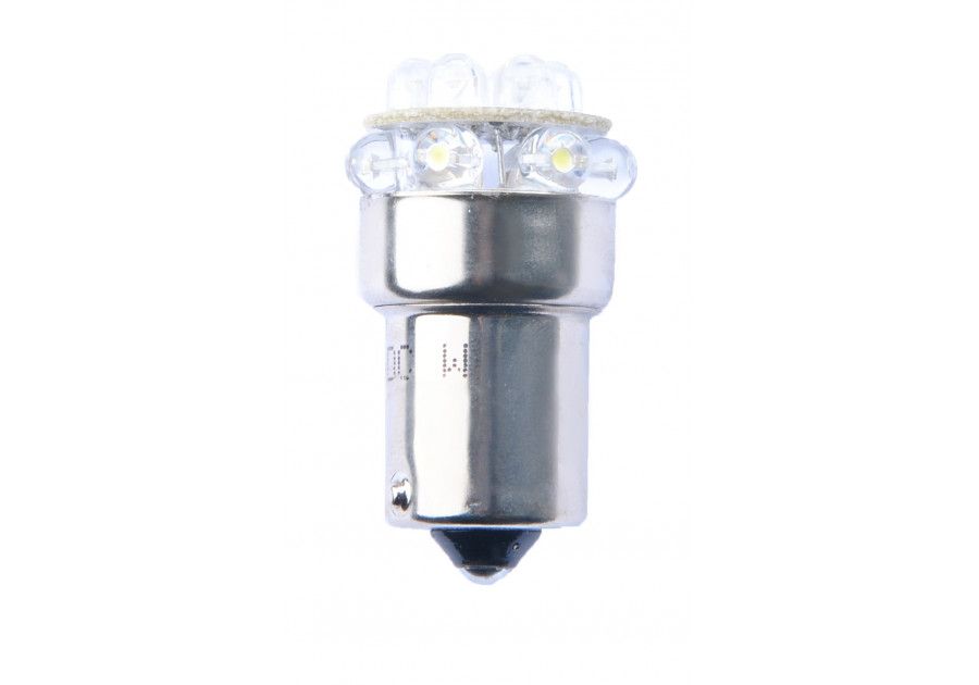 Сијалица LED L039Y 12V R5w BA15s Yellow 12xLED M-Tech DSS