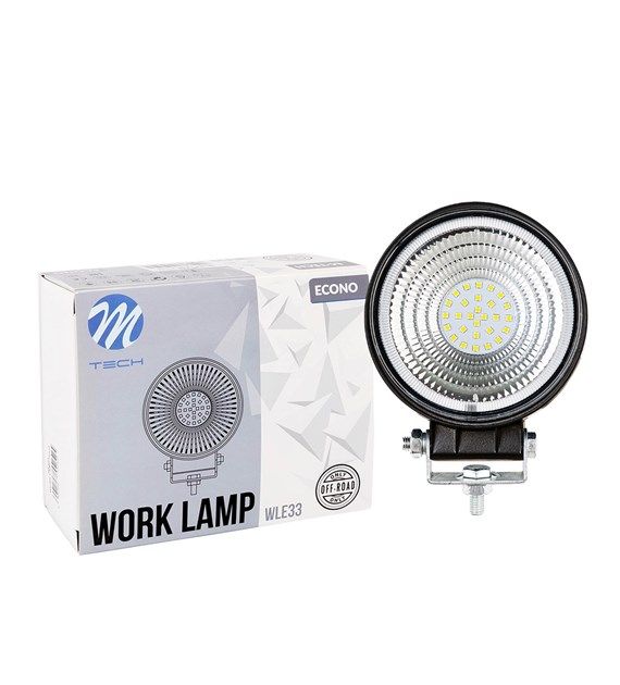 Сијалица LED WLE33 Work Light 28w 10-30v Round M-Tech