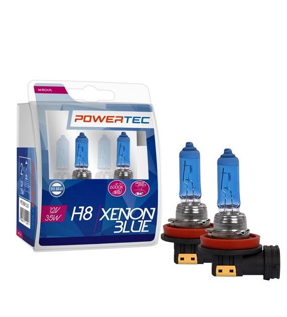 Сијалица PTZXB8 DUO 12v H8 Powertec BLUE M-Tech