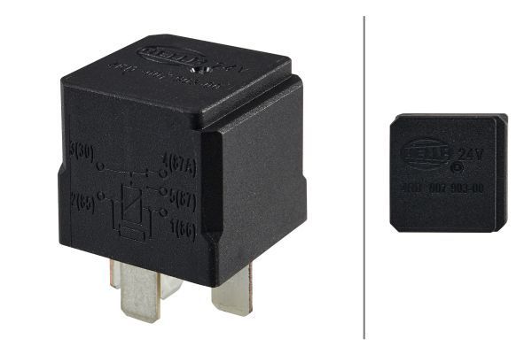 Реле 4RD007903-001HELLA 24v 20A 5pin = PSV4RD007903-001