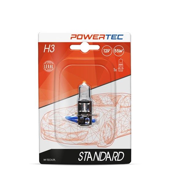 Сијалица сет PTZ3-01B H3 12v M-Tech