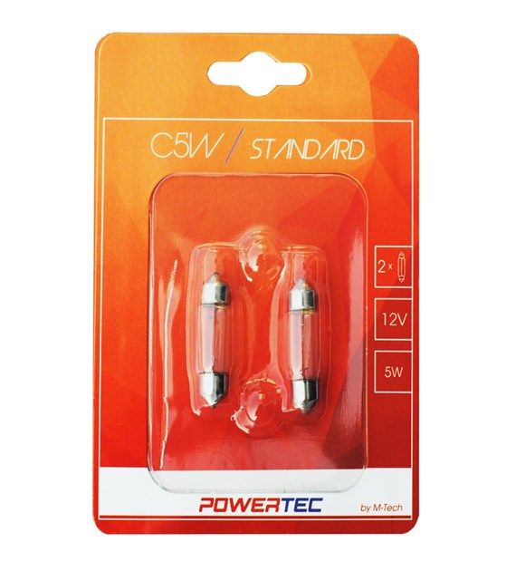 Сијалица сет PTZ33-02B 12v C5W 36mm SV2.5-8 M-Tech
