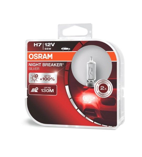 Сијалица O64210NBS-HCB 12v H7 55w Night Breaker Silver Osram