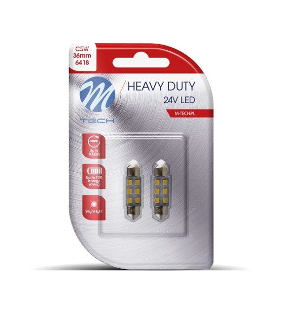 Сијалица LED сет LB928W C5w 36mm 24v 6xSMD White