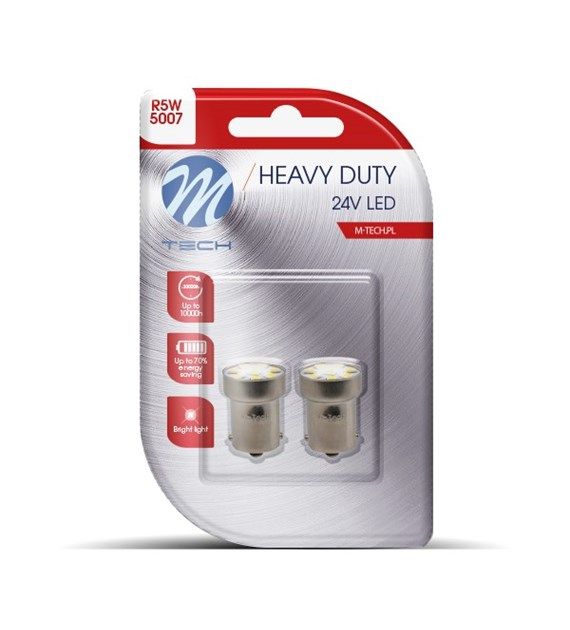 Сијалица LED сет LB988W BA15s 24V 8xSMD White