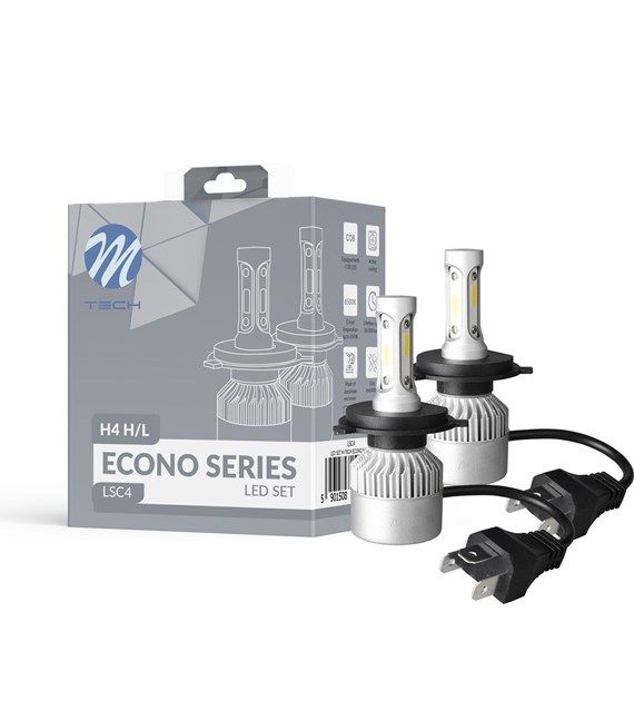 Сијалица LSC4 12/24v H4 6500K LED M-Tech