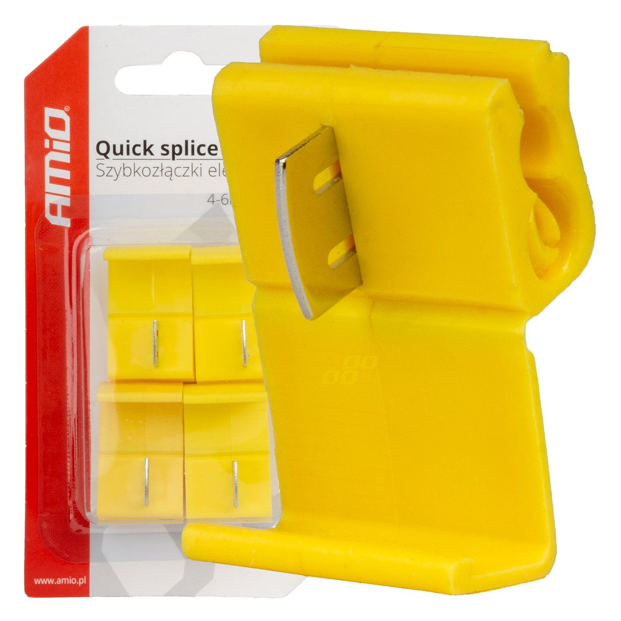 Брз конектор 24А 04-6mm2  set AMIO-02342