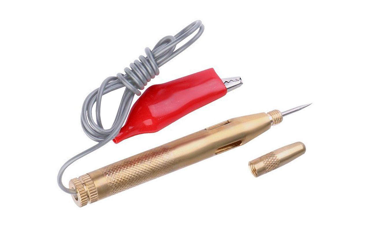 Фазомер метален тестер 6-24V AMIO-01036