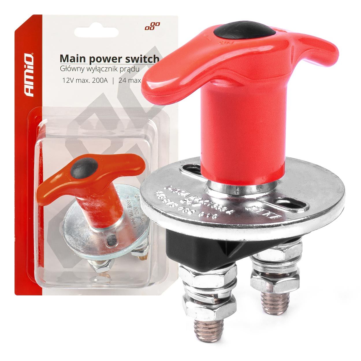 Прекинувач 12/24V 200A AMIO-03024