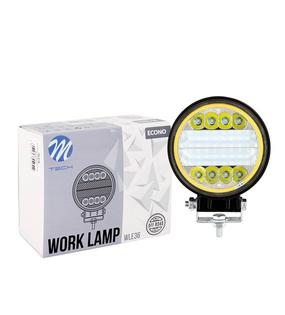 Сијалица LED WLE36 Work Light 38w 10-30v Round M-Tech