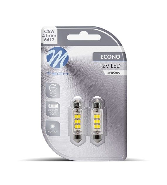 Сијалица LED сет LB991W 24v C5w 41mm 6xSMD2835 White SV8.5 M-Tech