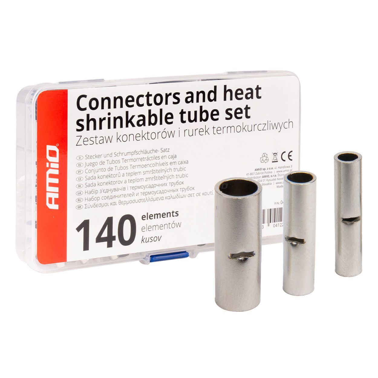 Сет конектори за кабел BN 1.5 BN5.5 160PCS AMIO-04123