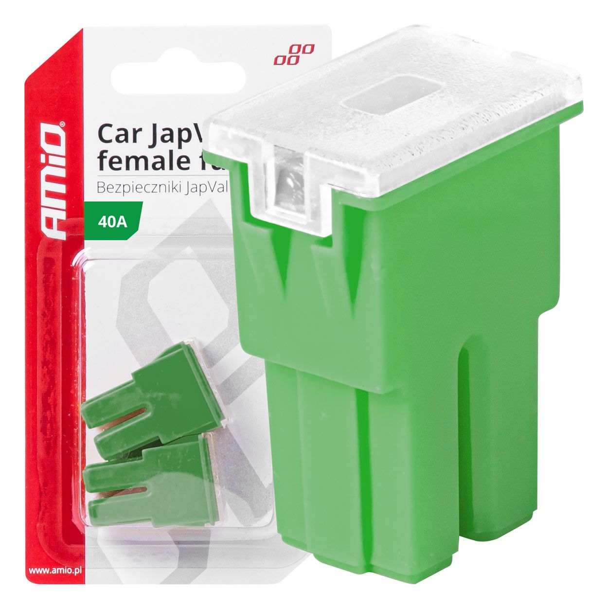 Осигурач JAPVAL PAL 2pcs 40A blister AMIO-03390