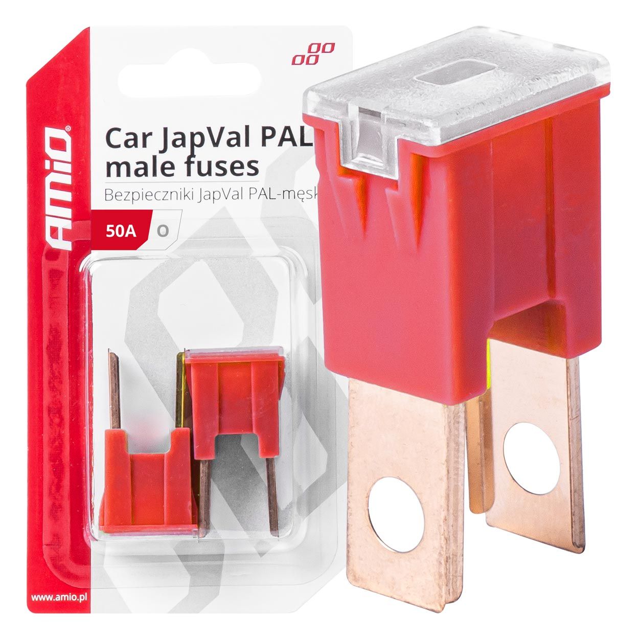 Осигурач JAPVAL PAL O 2pcs 50A blister AMIO-03399