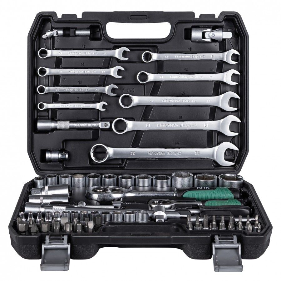 Сет алати KMR15 82pcs 1/2--1/4  RT2014