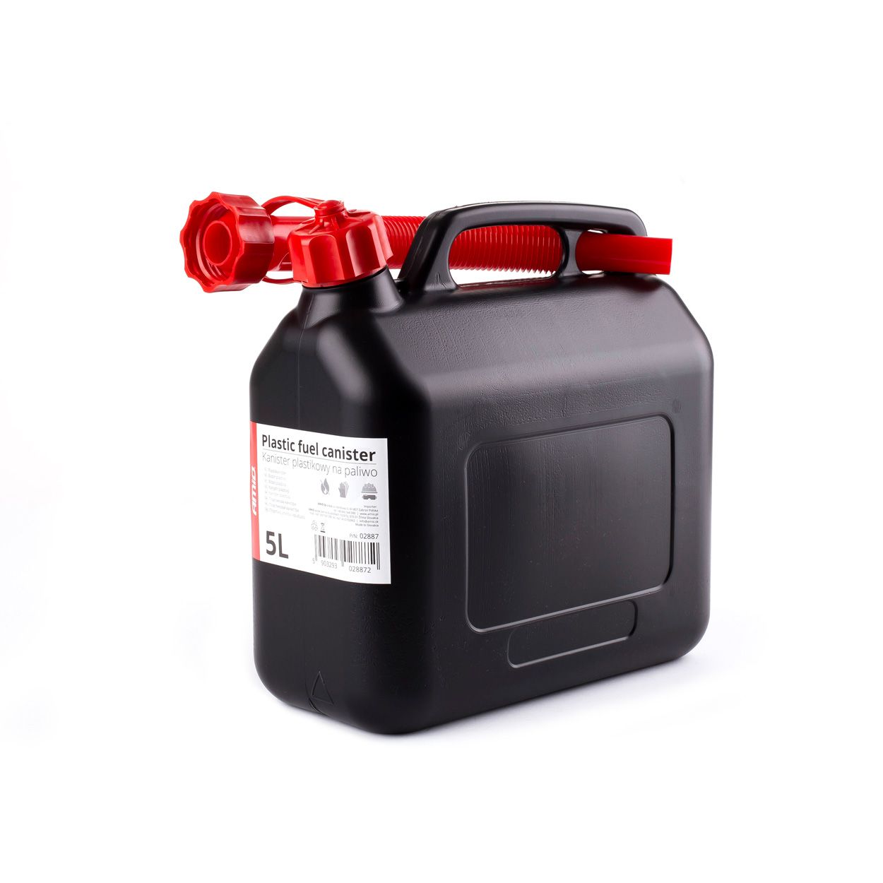 Канистер за гориво црн 5l AMIO-02887