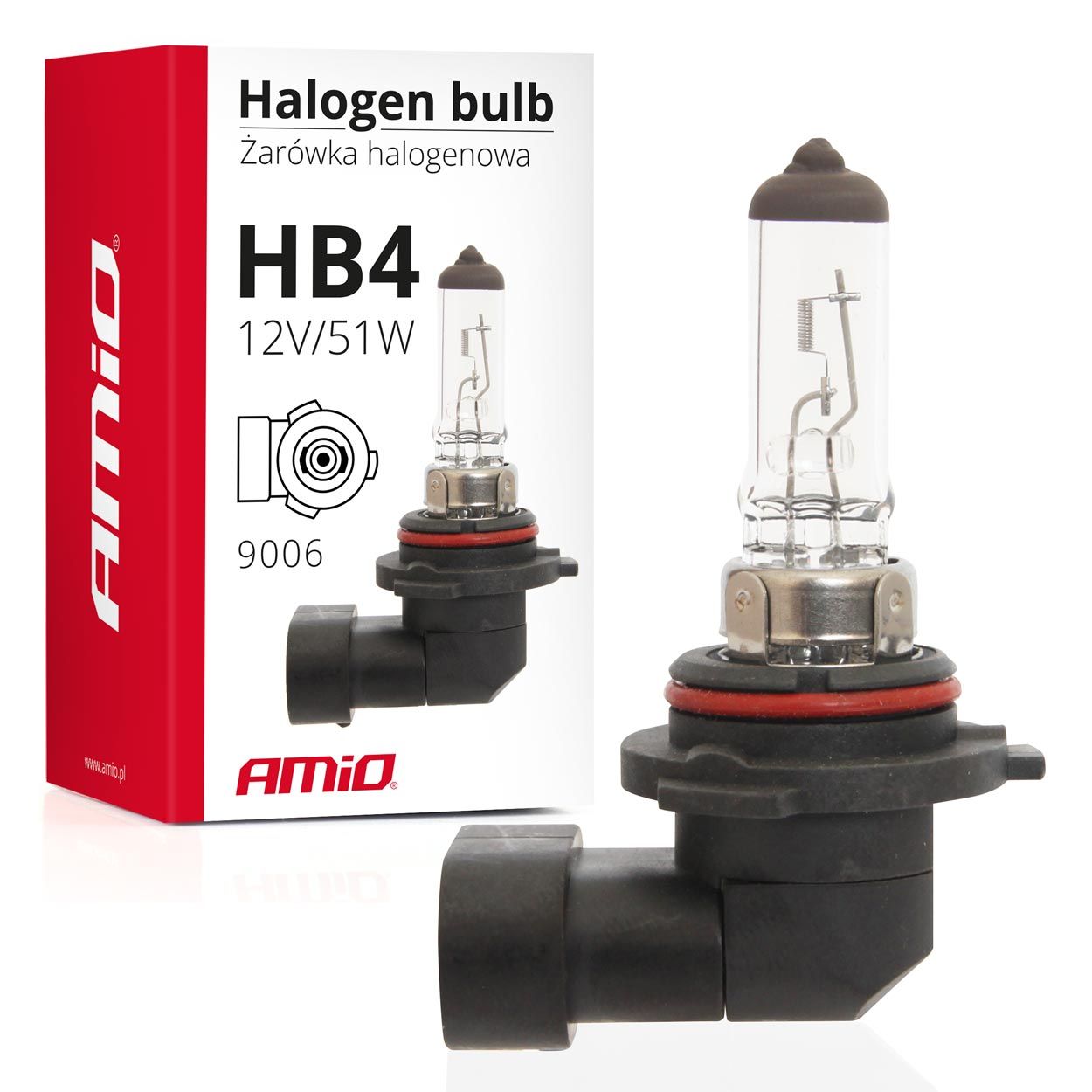 Сијалица AMIO-01480 12v 51W HB4 9006 Halogen AMIO