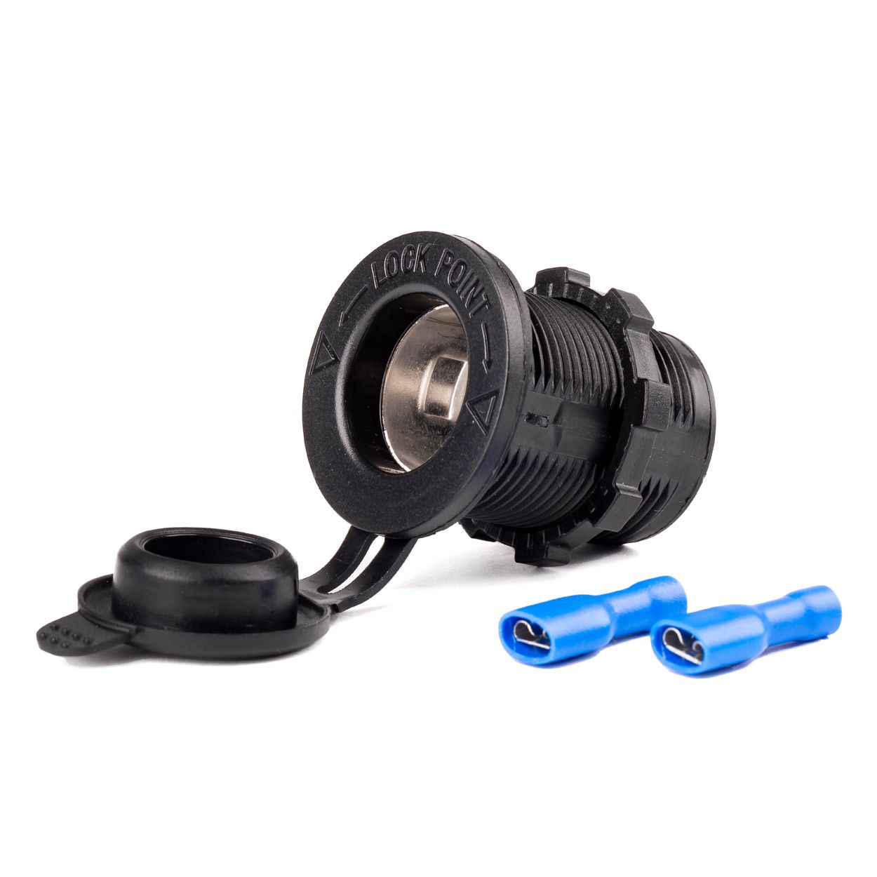 Водоотпорен конектор за напојување AMIO-02851