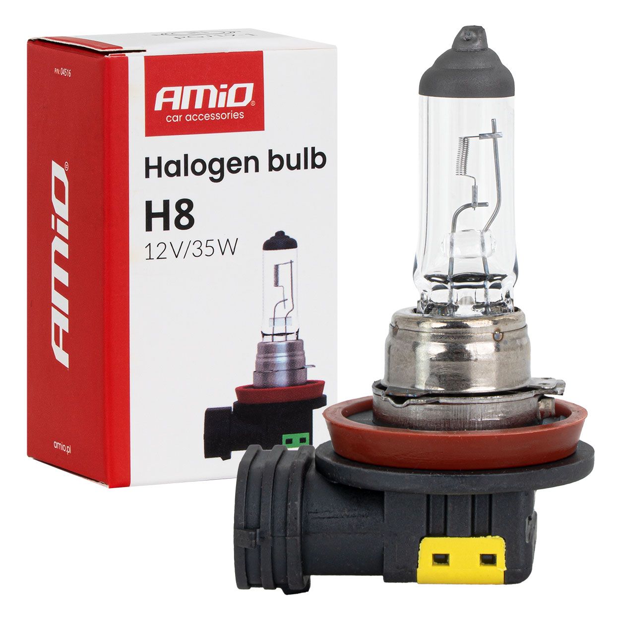 Сијалица AMIO-04516 H8 12v 35w PGJ19-1