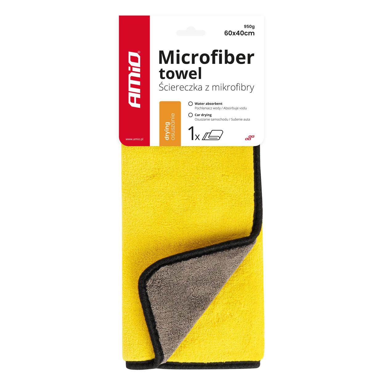 Микрофибер крпа 950gsm 40х60cm AMIO-03756