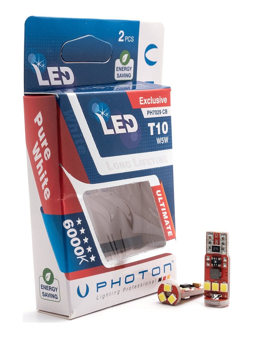 Сијалица PH7029 24V 5W 3+3+3 LED Can-Bus Exclusive Serie 6000K СЕТ (2пар.)