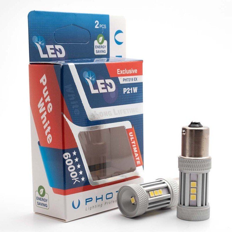 Сијалица PH7219 EX P21W Exclusive Serie Lens 6000K LED